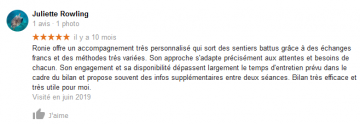 Recommandation GoogleMap ArianeSud 4 juin 2019