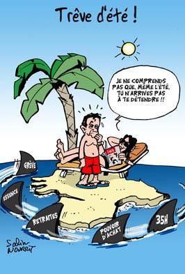 vacances tendues